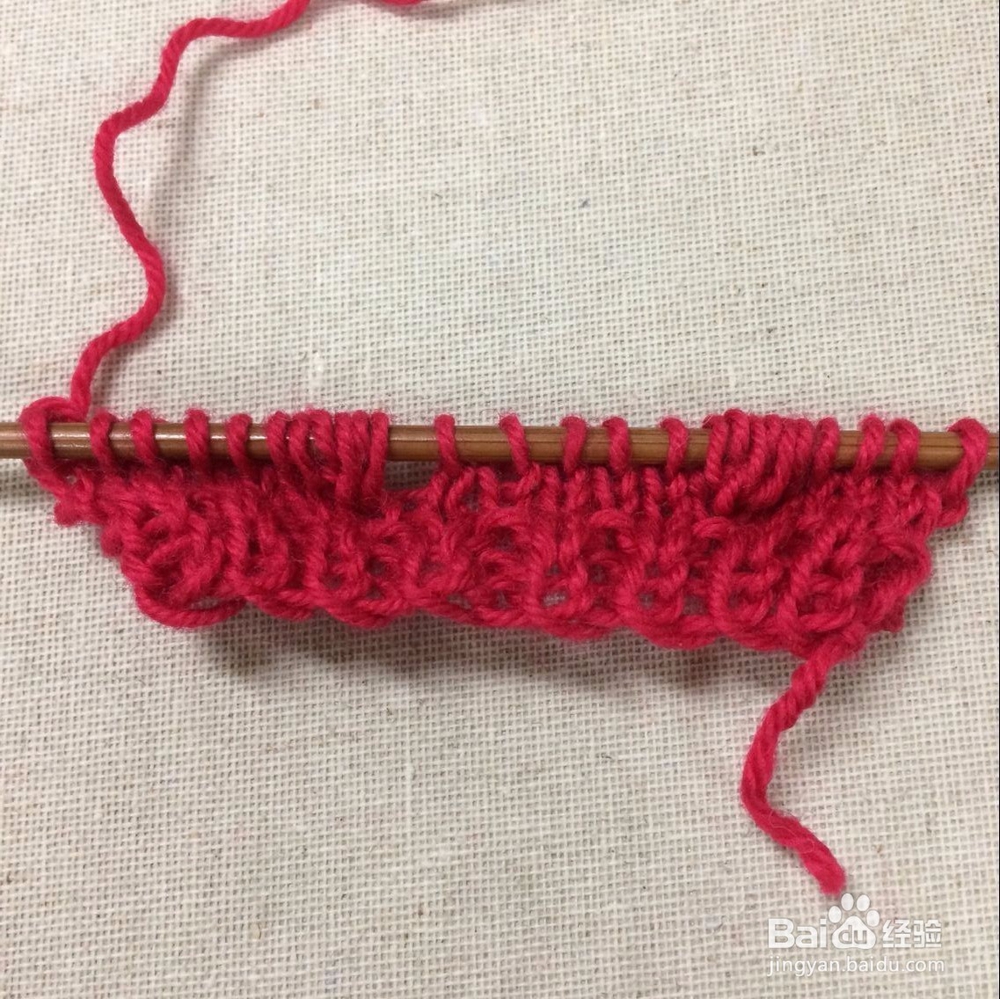 编织小豆豆怎么编织