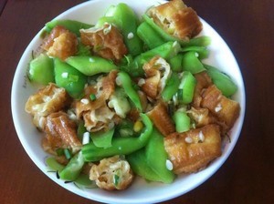 金玉良缘（八棱瓜炒油条）家常做法详细教程