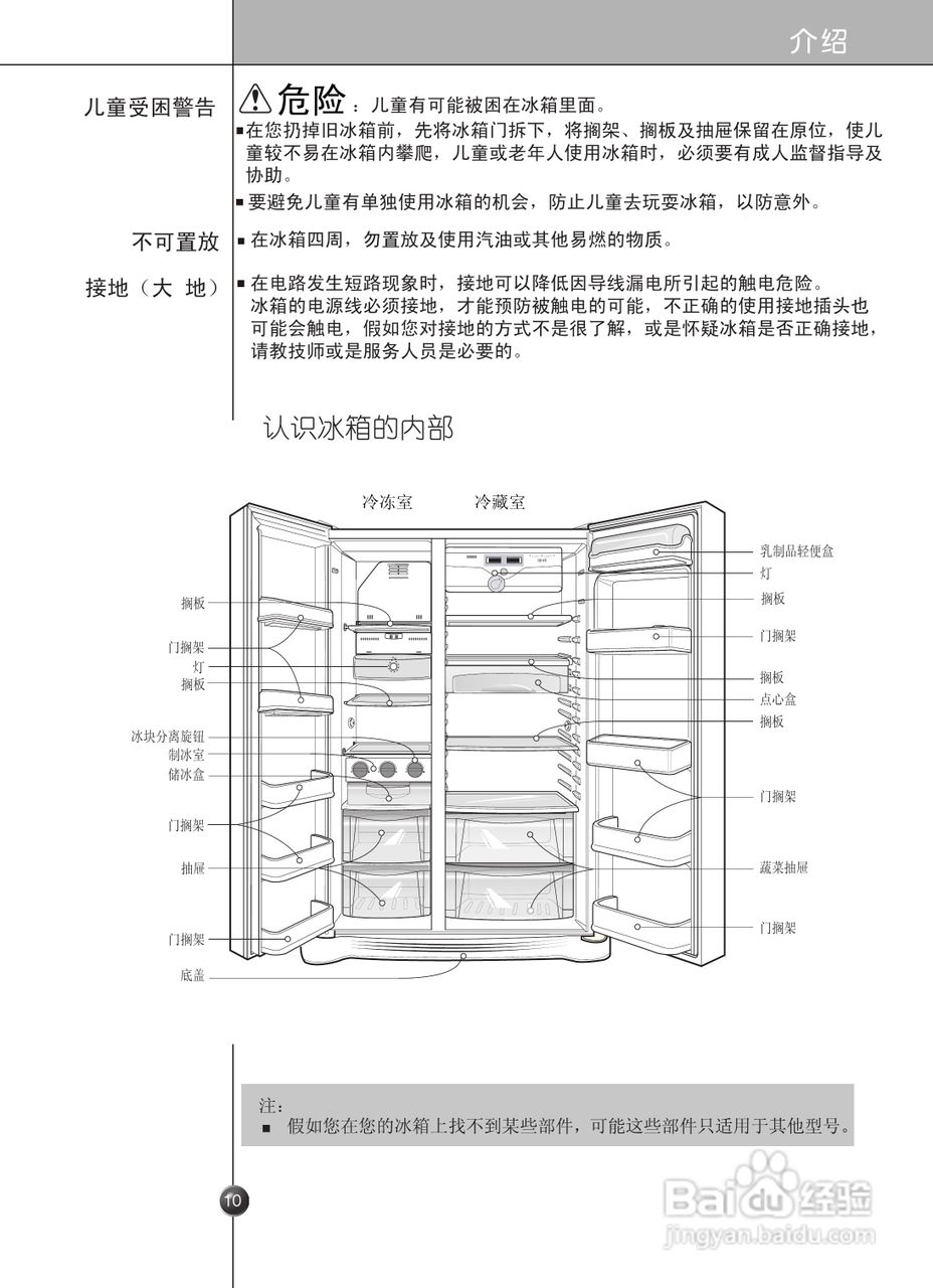 LG GR-B2074FBC电冰箱使用说明书:[1]