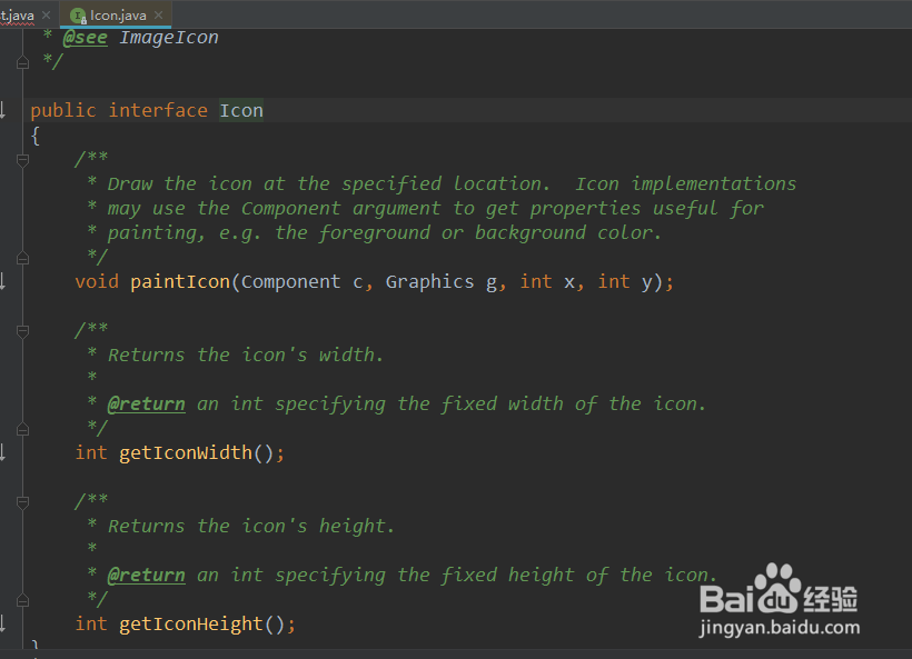 <b>java基础13.3.2 Swing图标的使用</b>