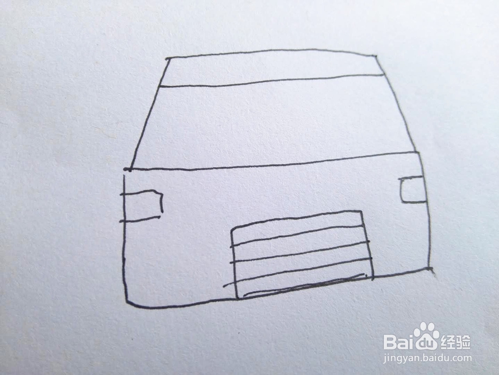 简笔画之出租车的经验分享