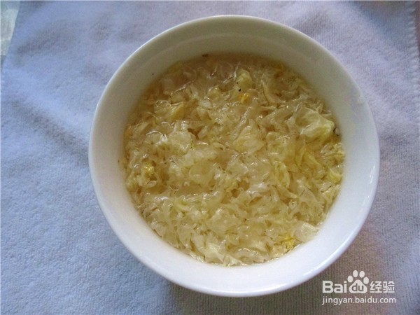 银耳绿豆汤的做法