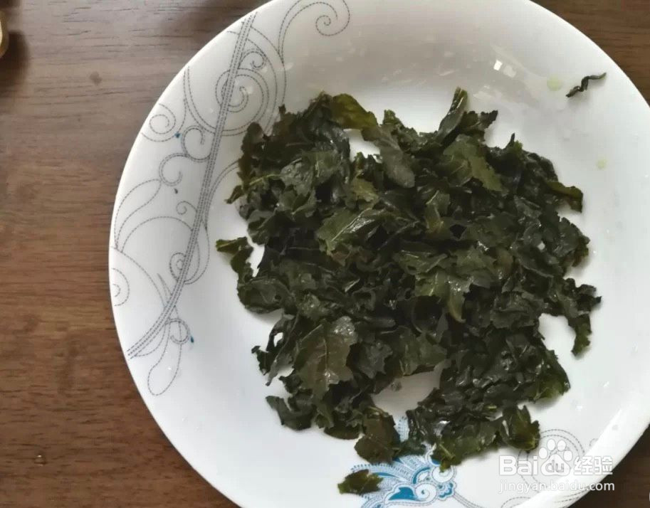 茶叶炒虾的做法