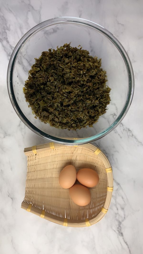 地瓜皮鸡蛋馅饺子