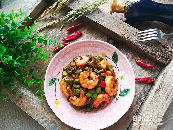 青豆虾仁的做法