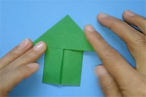 纸折青蛙的折纸方法步骤