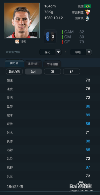 FIFA OL3塞维利亚球员推荐(替补阵容下篇)