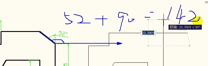 AutoCAD相对坐标,极坐标的区别及画图方法