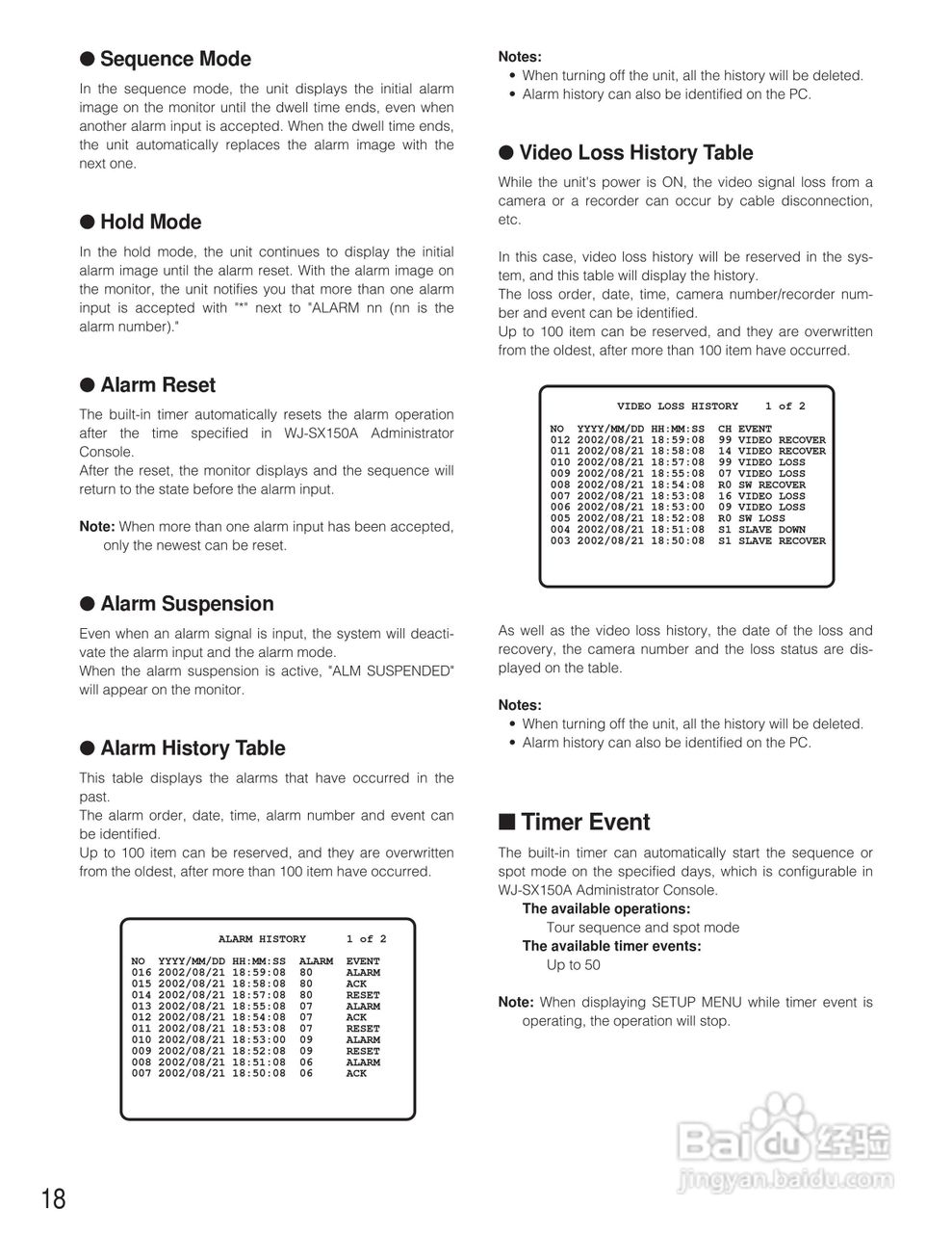 松下WJ-SX150A矩阵切换器使用说明书:[2]