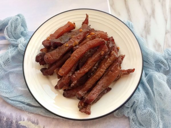原味猪肉干 干香有嚼劲的小窍门