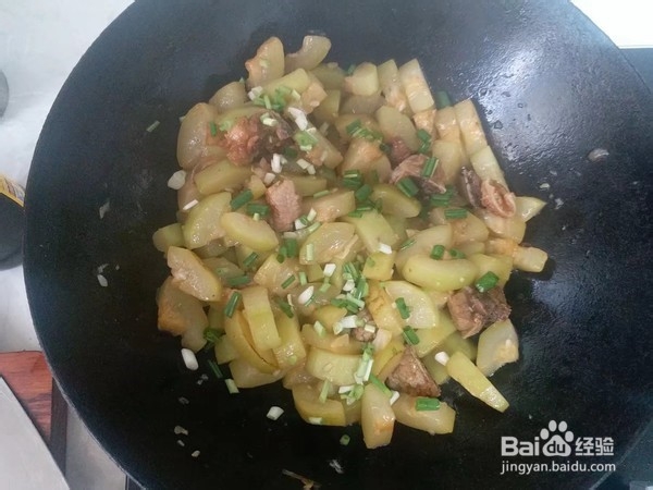 肉烧瓠子的制作方法