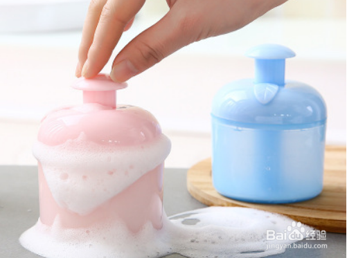 洗面奶怎么弄出泡泡