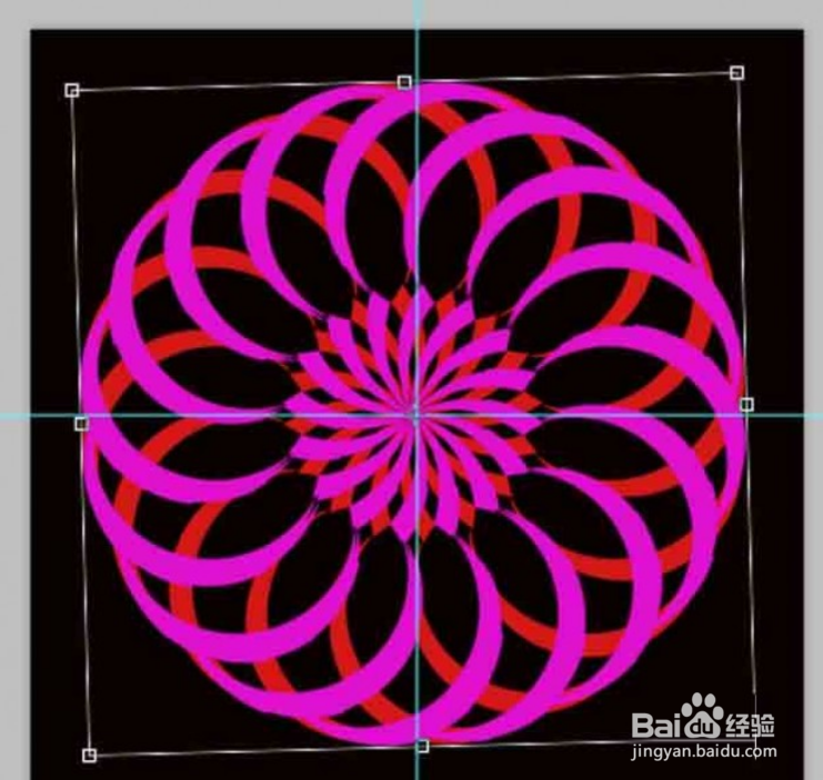 用PS制作绚烂的GIF动画万花筒效果