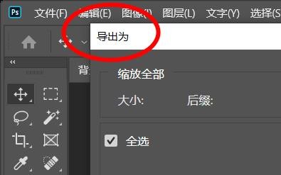 PS如何导出单个图层的内容