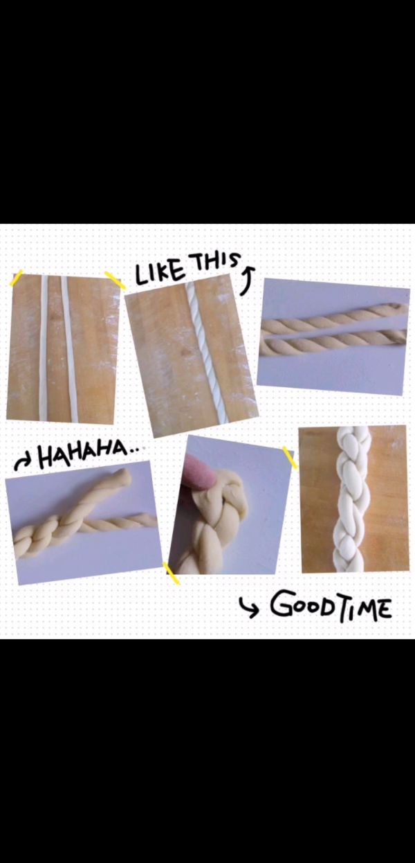 拉丝奶香软麻花