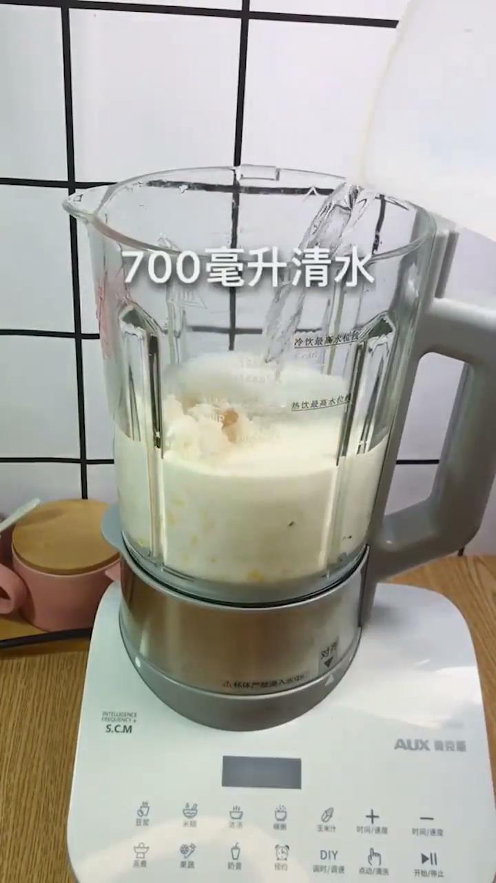 奶香玉米汁怎么做