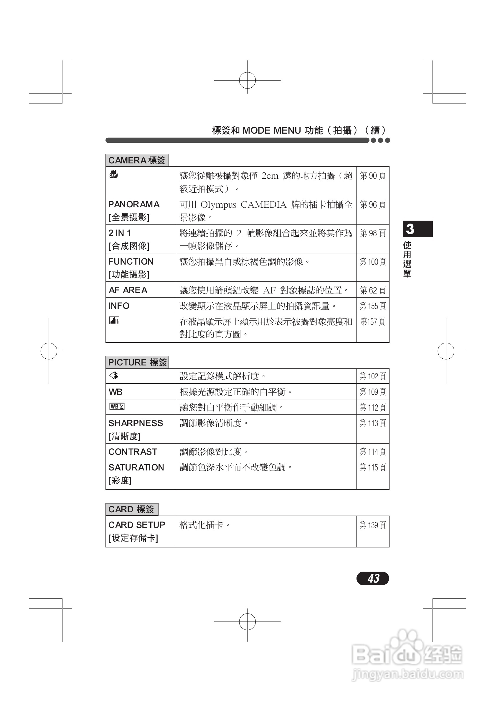 OLYMPUS数码照相机C-4000ZOOM使用说明书:[5]