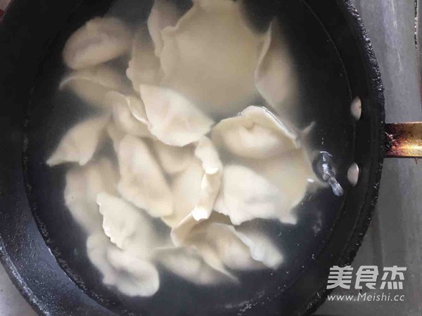 白菜香菇素饺子