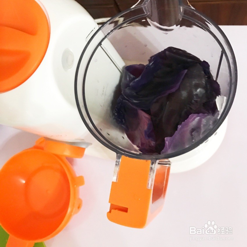 紫甘蓝米粉怎么做