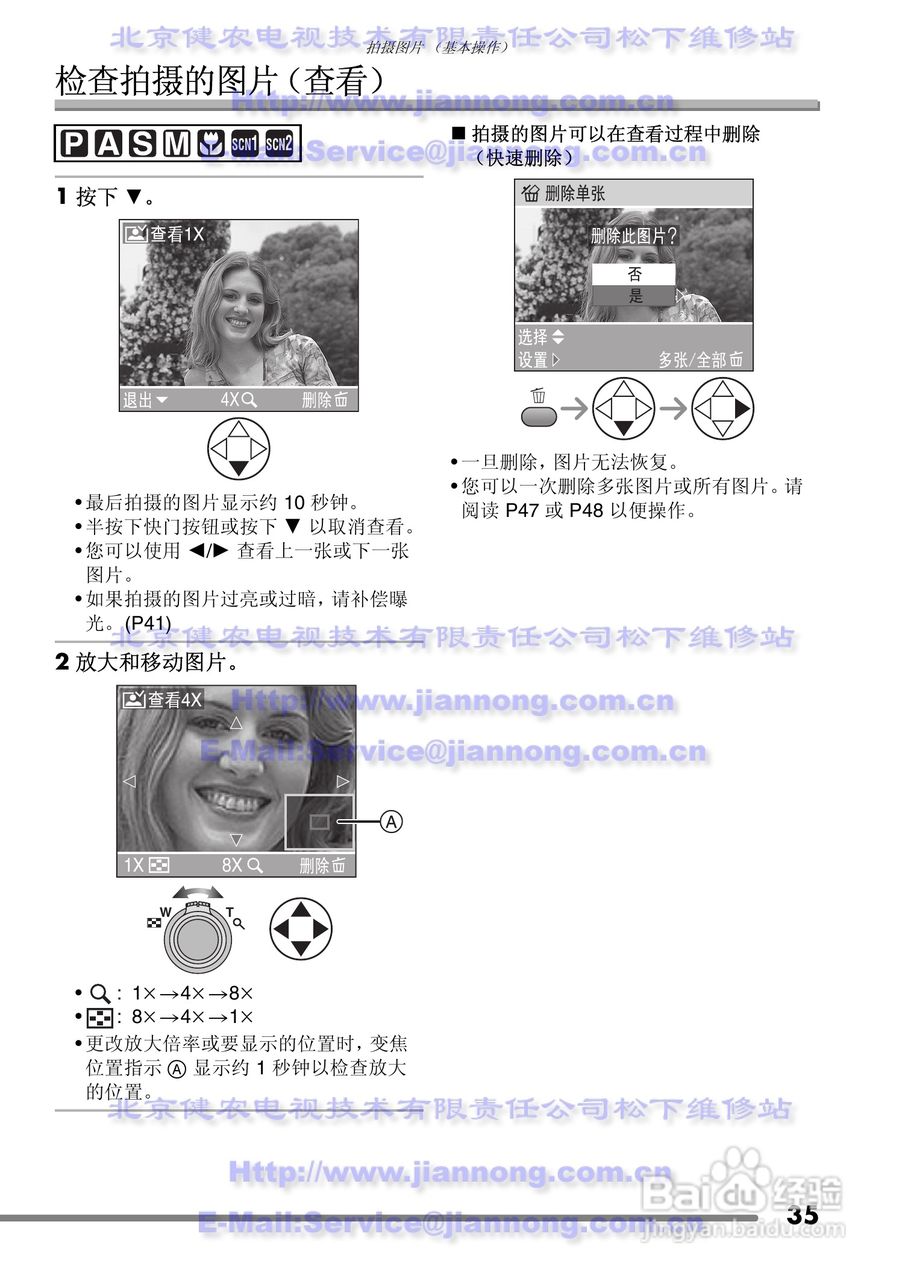 Panasonic DMC-FZ20GC数码相机使用说明书:[4]