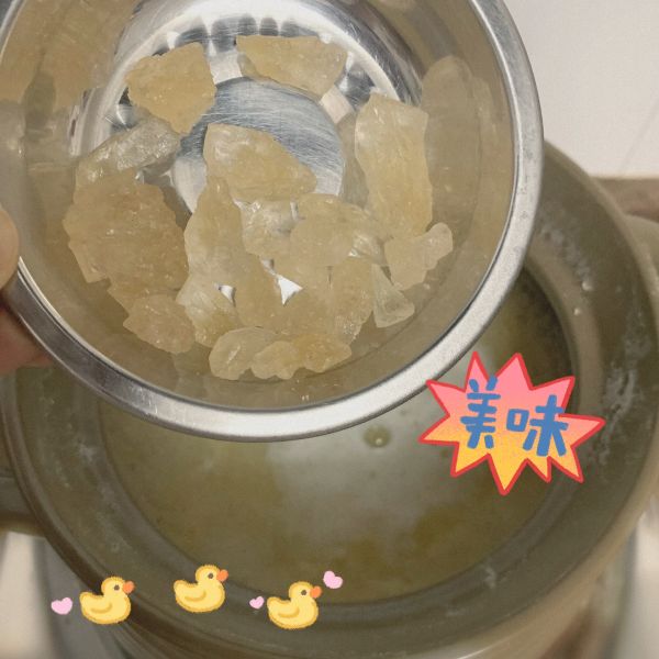 可可奶茶绿豆糕