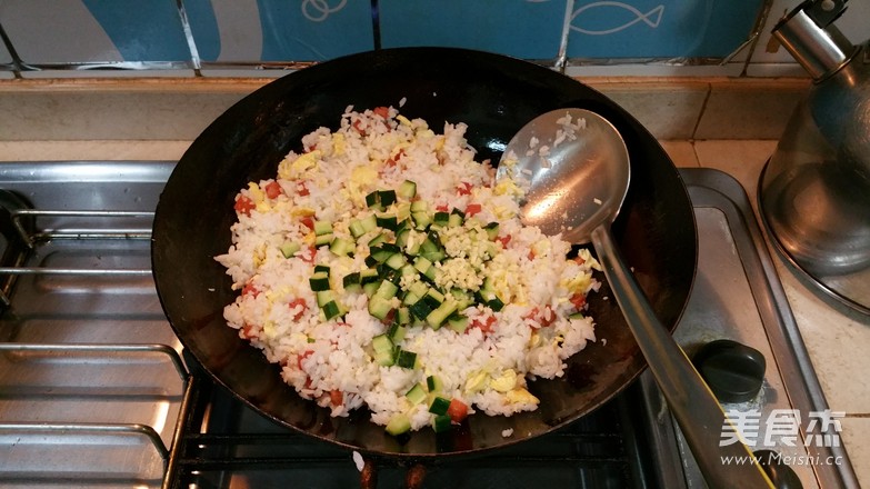 午餐肉蛋炒饭