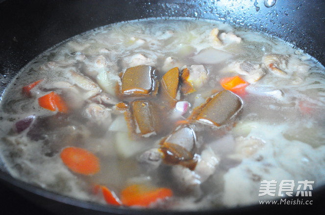 咖喱三黄鸡的做法