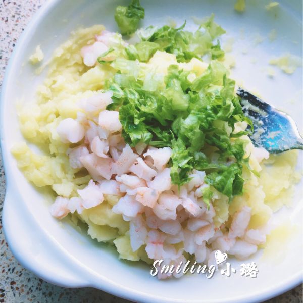 虾仁土豆泥沙拉