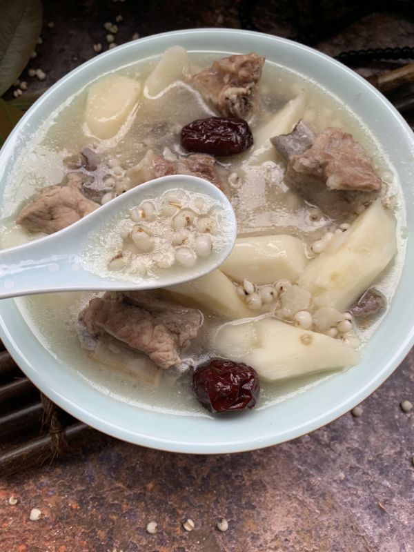 排骨山药薏仁汤