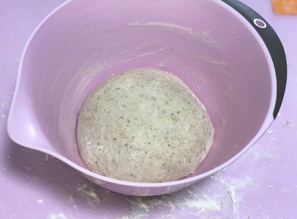 全麦豆沙馅软欧
