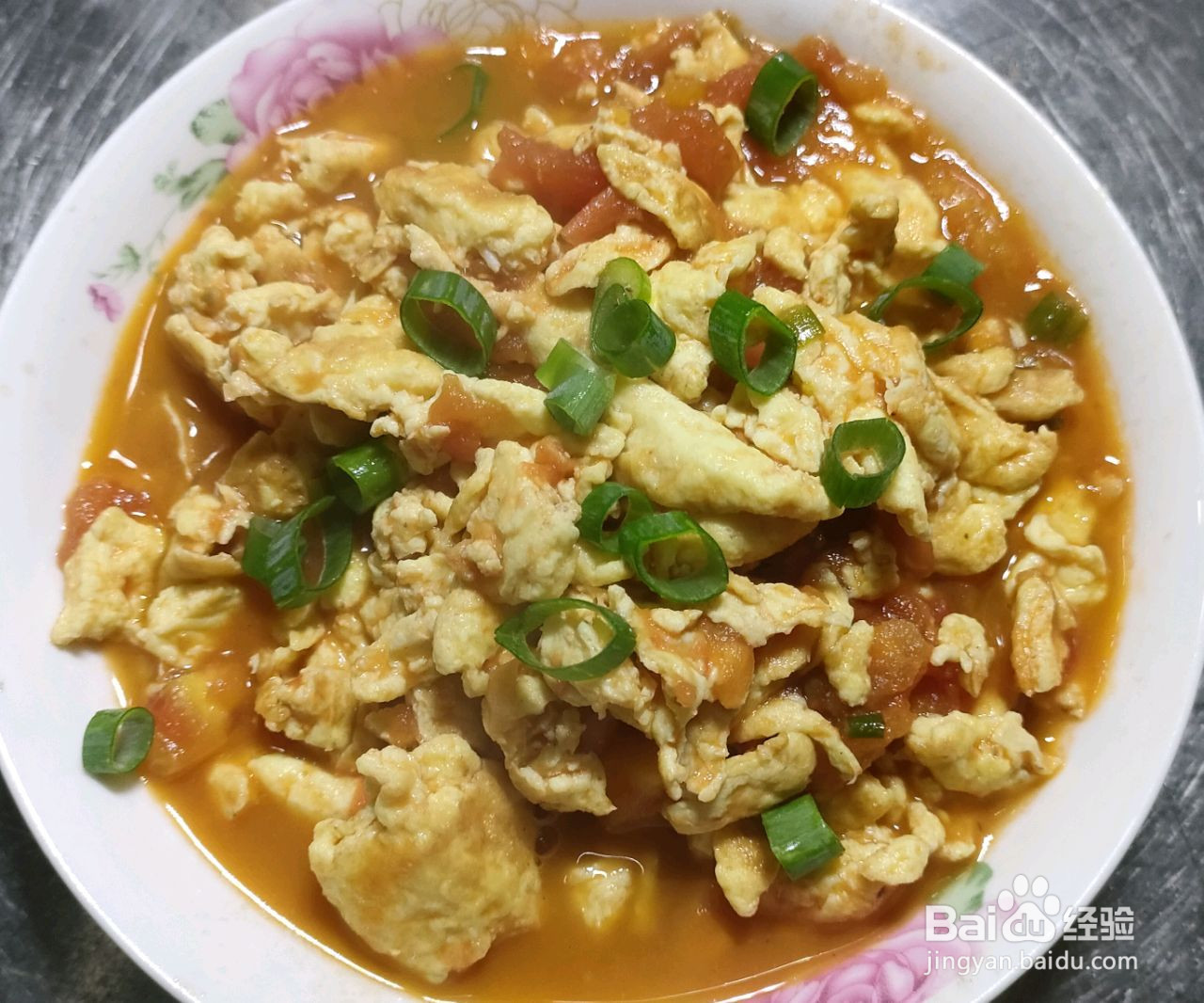 西红柿炒鸡蛋的做法