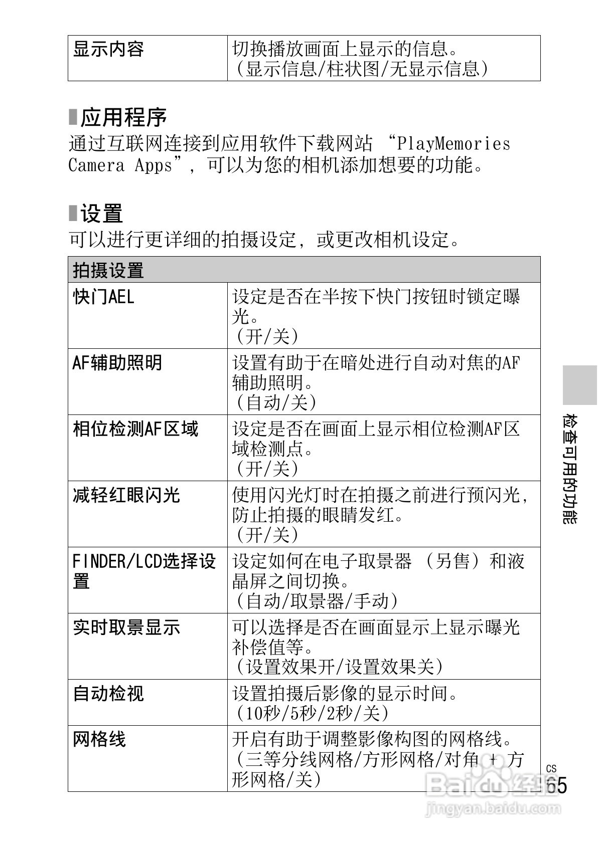 SONY索尼 NEX-5R数码相机说明书:[7]