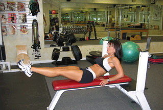 女性如何打造腹部两侧性感人鱼线？