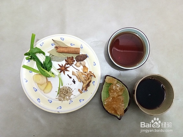 过年大菜煮肘子