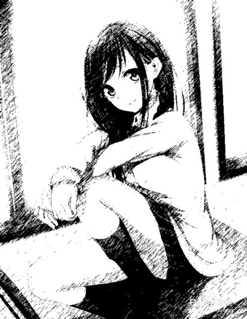 ps图片素描效果画制作教程