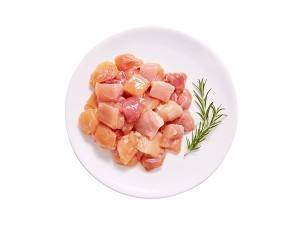 鸡胸肉怎么切丁