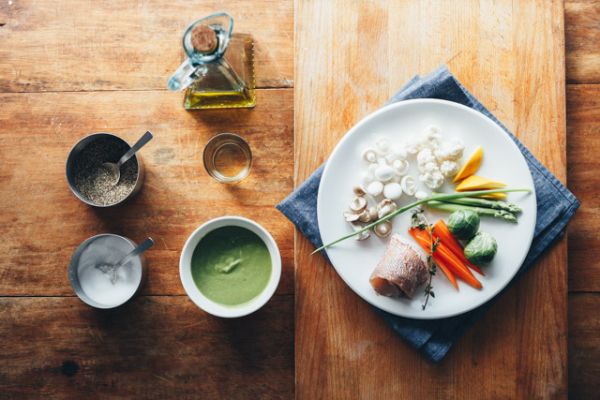 冰岛红鱼青豆泥时蔬