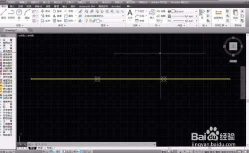 CAD怎么将线段等分