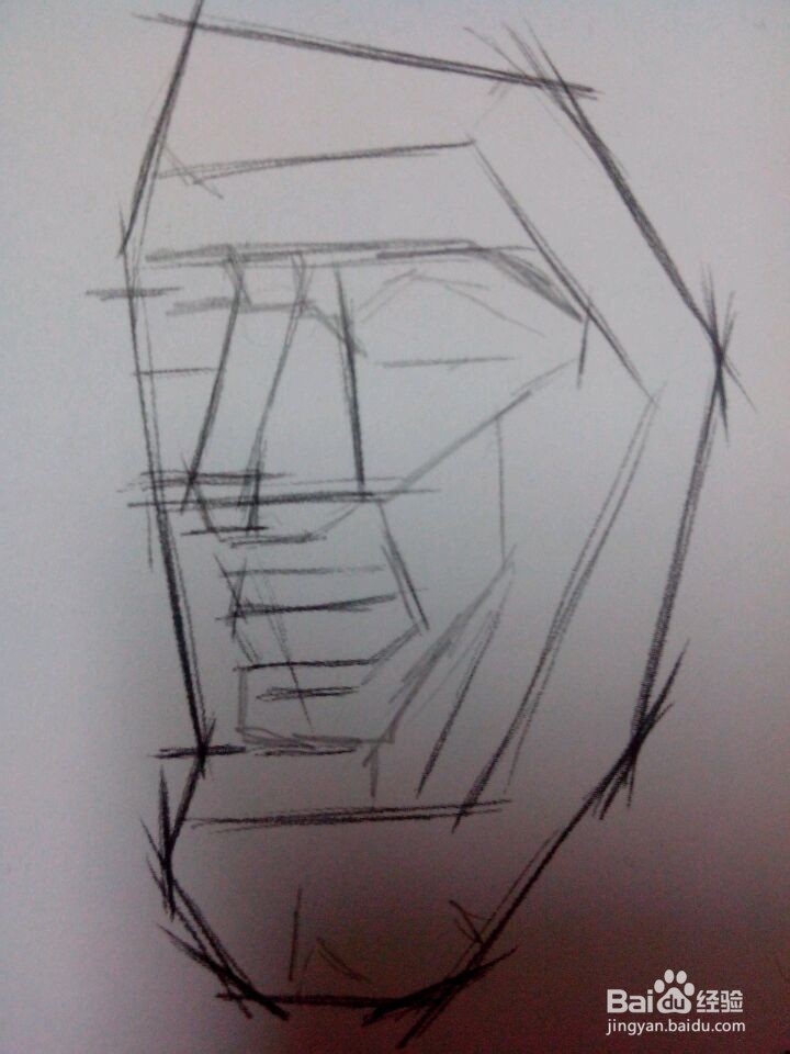 简单的石膏象绘画