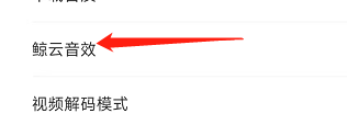 网易云音乐怎样开启鲸云音效的动效功能