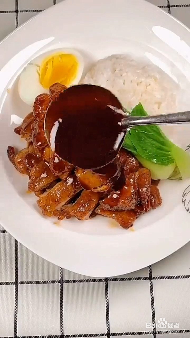 如何制作鸡腿肉饭？