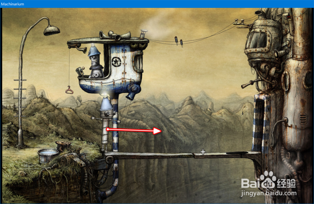 【机械迷城】如何过第二幕的独木桥