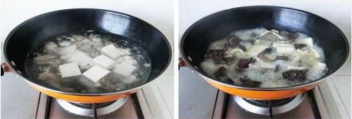 一碗既滋补又暖身的汤——羊血粉丝汤