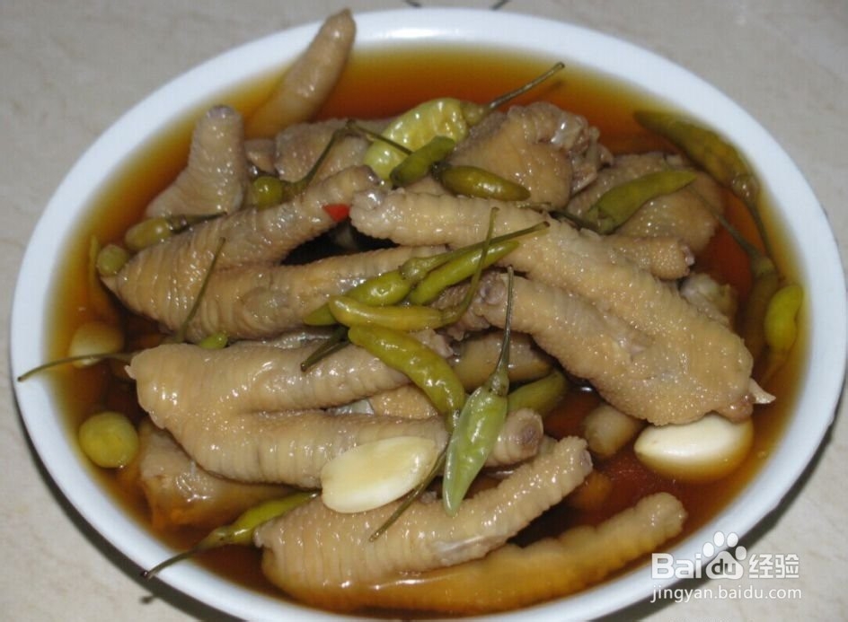 中秋小吃(二)---泡椒鸡爪