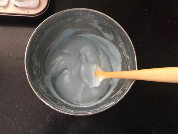 蝶豆花戚风蛋糕杯
