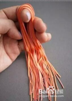 流苏耳环的制作