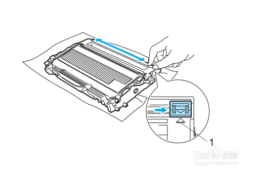 兄弟HL-2140、HL-2170W打印机如何更换墨粉盒