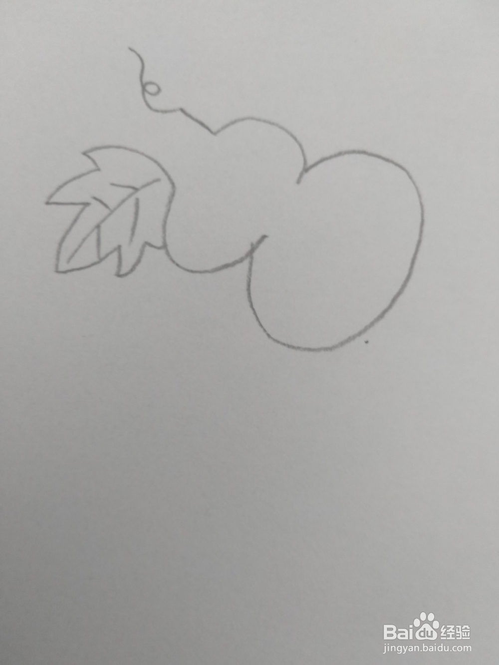 儿童简笔画葫芦画法八