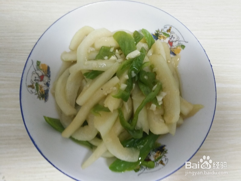 青椒冬瓜条的做法