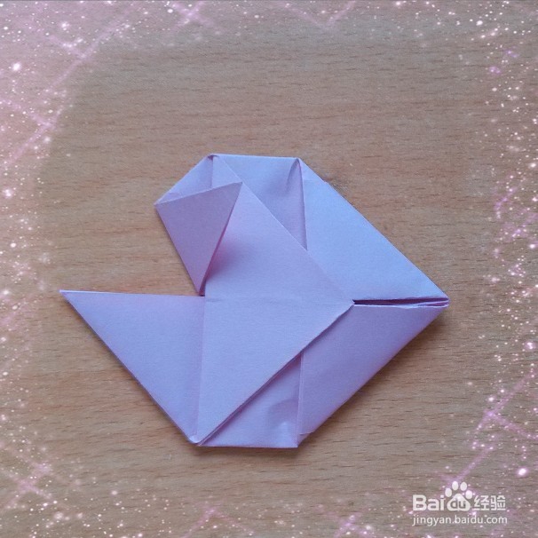 易学的爱心折纸